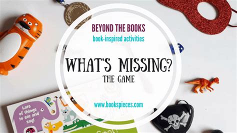 The Whats Missing Game Books And Pieces