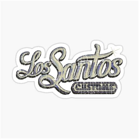 Los Santos Customs 1987 Sticker For Sale By Astrozombie6669 Redbubble