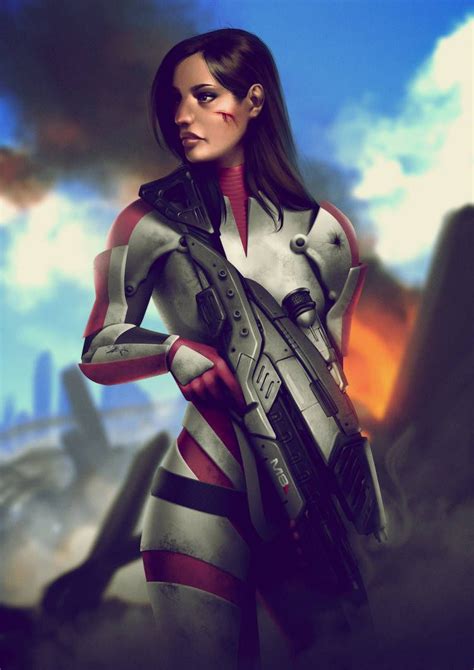 Ashley Williams By Lenadrofranci On Deviantart Mass Effect Mass