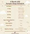 4 Month Old Sleep Schedule: A Handbook For New Parents
