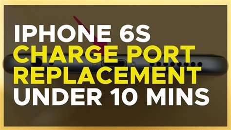 How To Change Iphone 6s Charging Port 🔧complete Repair Guide🔧