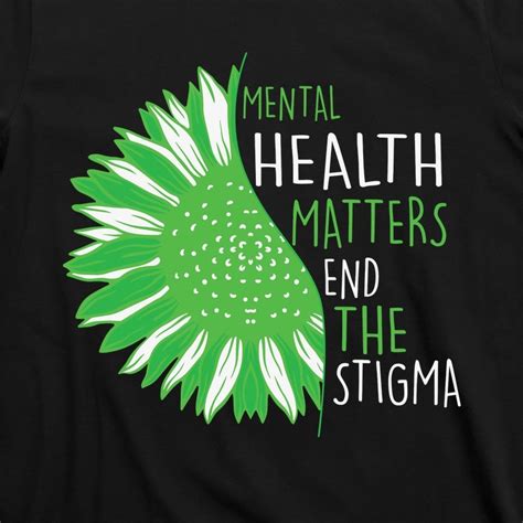 End The Stigma Mental Health Awareness T Shirt Teeshirtpalace