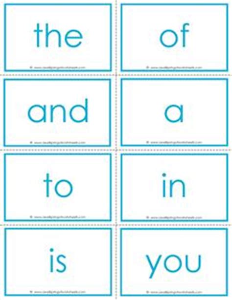 We have created these sets based on both the dolch and fry words. Fry Word Flash Cards - the First 100 - Color | A Wellspring