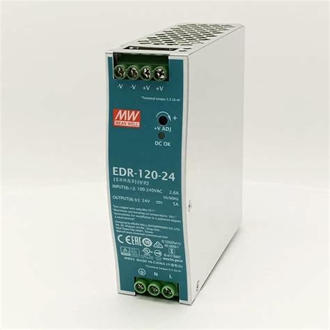 Edr 120 24 Mean Well Best Price 120w 24v 5a Switching Power