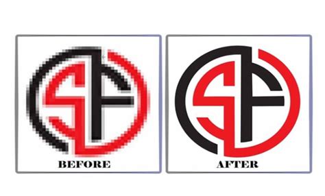 Convert Low Quality Logo Image To Vector With Aiepssvgcdr By