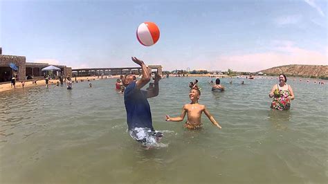 Beach Ball Action At Bottomless Lakes State Park NM YouTube