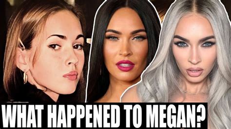 Megan Fox The Truth Behind The Glow Up Plastic Surgery Youtube