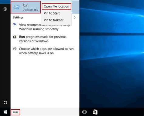 3 Ways To Create Run Shortcut On Windows 10 Desktop