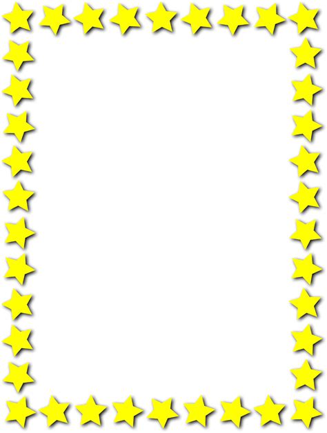 Clipart Star Frame 2