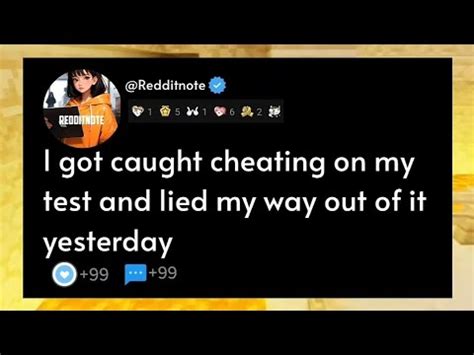 I Got Caught Cheating On My Test YouTube