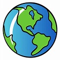Planet. Illustration of the planet earth. Planet with t-shirts and ode ...
