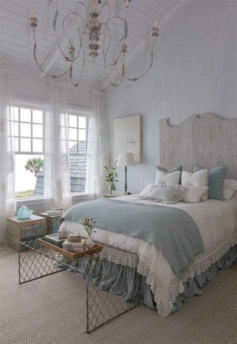 French Blue Bedroom Home Interior Design