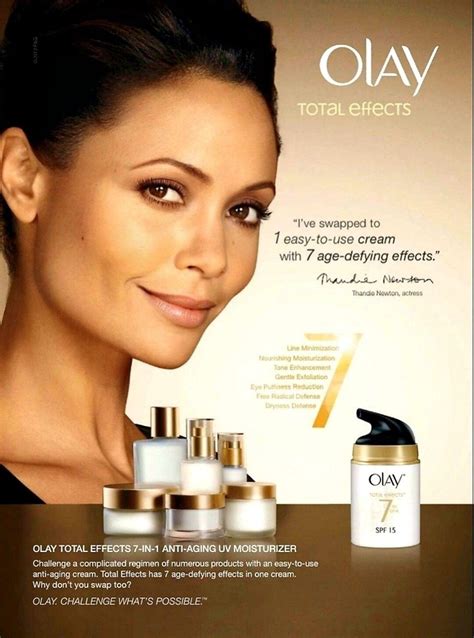 Thandie Newton Oil Of Olay Skincare Collection Advertisement 2012