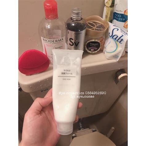 Muji Face Soap Cleanser 120g Japan Shopee Malaysia