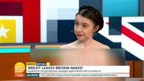 Meet Dr Victoria Bateman Meet Dr Victoria Bateman Cambridge Academic And Naked Brexit Prote