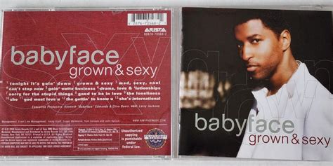 Babyface ~ Grown And Sexy Printed In The Usa Cd Hobbies And Toys