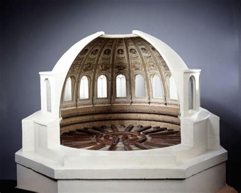 Architectural Model For The Proposed Reading Room Of The British Museum