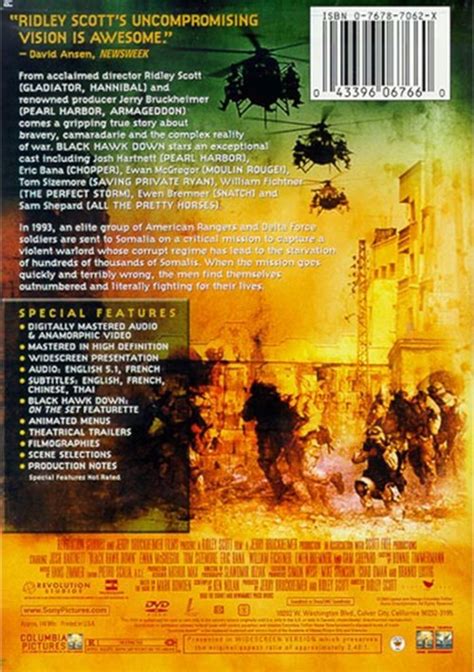Black Hawk Down Dvd 2002 Dvd Empire