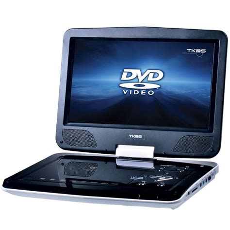 Tkds Led Porttable Dvd Player 10900d For Kids 270 Degree Swivel 256cm