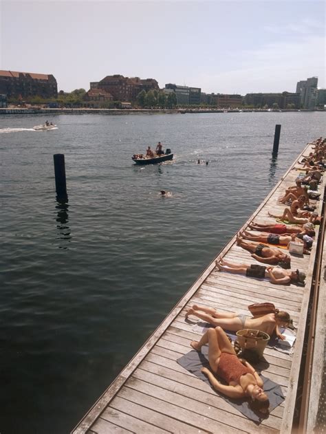 Urban Summer Exploring Copenhagen Harbour Baths Copenhagen Europe