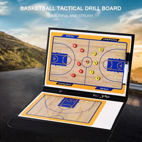 Basketball Coaching Board Professional Double Sided Coach Guiding