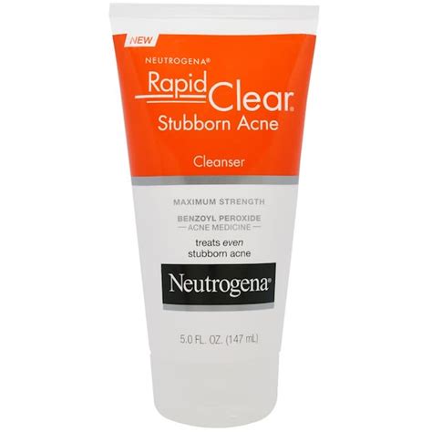 Neutrogena Rapid Clear Stubborn Acne Cleanser Maximum Strength 50