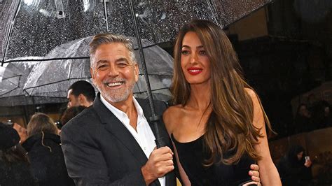George Clooneys London Date Night With Wife Amal How She Tamed