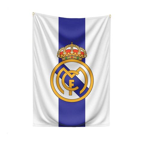 Real Madrid Football Club Flag Etsy