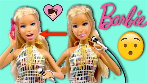 Real Talking Barbie Doll Barbie Chat Divas Pop Singer Pretend Play Youtube