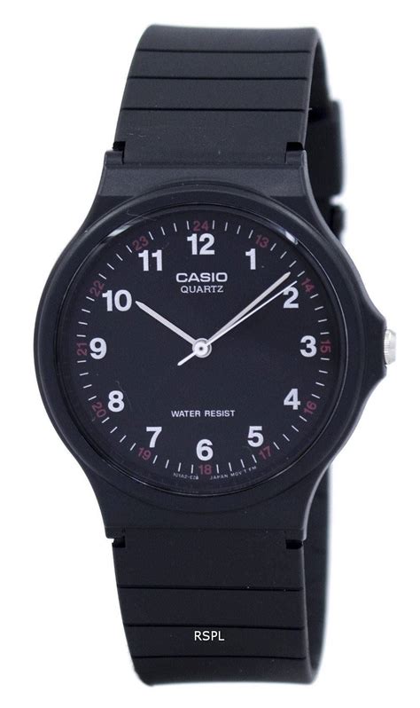 Casio Classic Analog Quartz Black Resin Mq 24 1bldf Mq24 1bldf Men S Watch