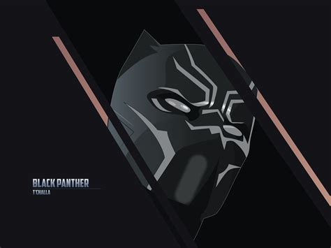 Black Panther 4k Tchalla Marvel Comics Superhero 4k Minimal Hd
