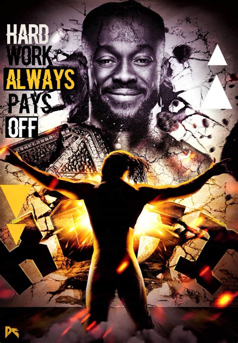 Kofi Kingston Wwe Champion 2019 Poster By Workoutf On Deviantart