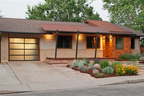 Mid Century Modern Midcentury Exterior Denver By Blue Stone