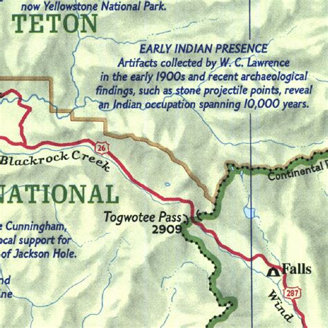 Yellowstone And Grand Teton 1989 Map By National Geographic Avenza Maps