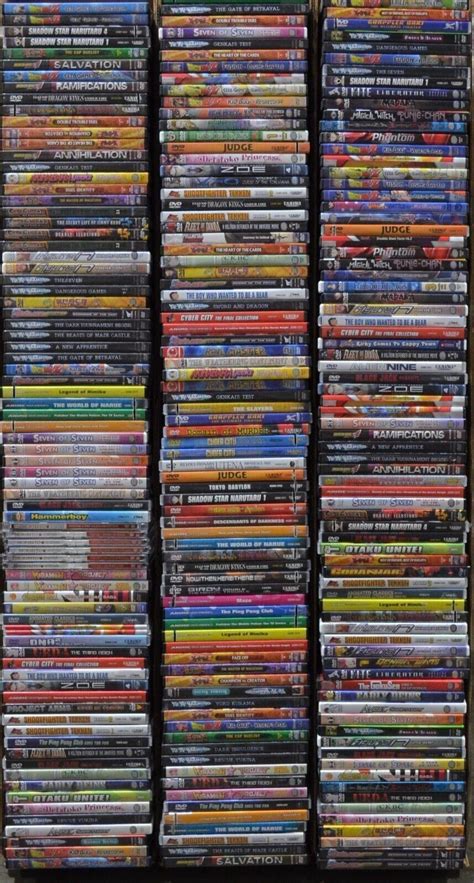 Wholesale Lot Of 30 Used Assorted Dvd Random Grab Bag Dvds Japanese