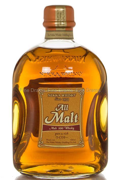 Japanese whisky is on the up and up. Nikka All Malt - Japanese Blended Malt Whisky