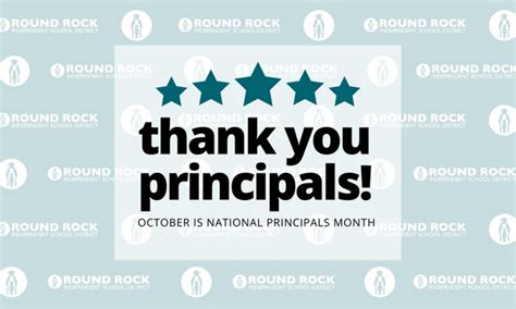 Octobers National Principals Month Recognizes School Leaders