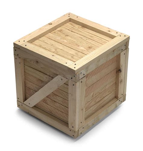 Download Wood Crate Stock Photo Image Of Delivering Freight
