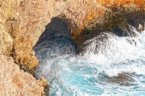 Sea Cave Waves Smashing Free Photo On Pixabay Pixabay