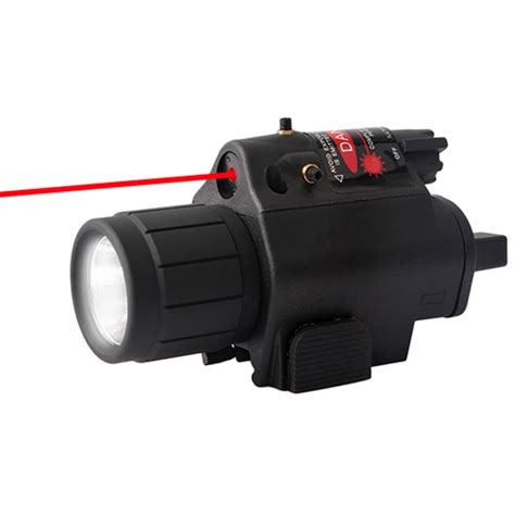 Led Tactical Red Laserflashlight Black X Force Tactical