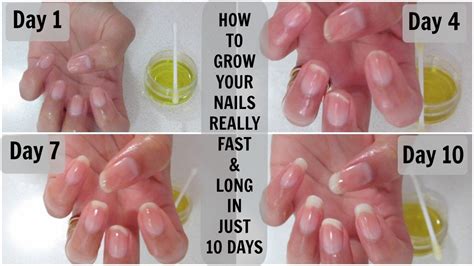 Start Growing Long Strong Nails Naturally In 10 Days How To Grow