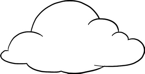 Clouds Drawing Png - Transparent Drawings Of Clouds Clipart - Large png image