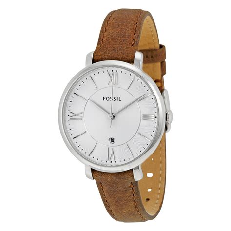 Lv Womens Leather Watch