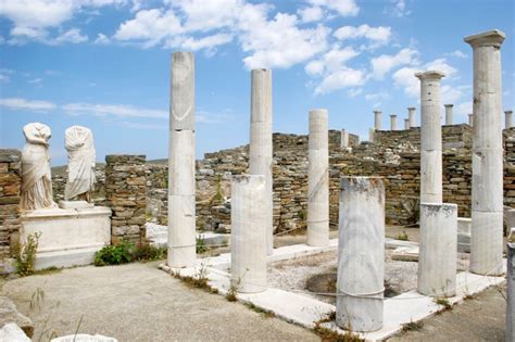 Delos Archaeological Museum In Mykonos Greece Greeka