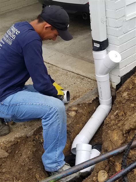 Apply pvc cement to the outside of each end of the cut pipe and to the inside of the elbow and adapter. Connect Downspout To Drain Pipe - Best Drain Photos ...