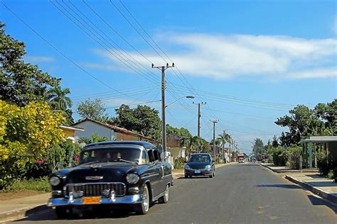 Car In Cruces Cienfuegos Cuba Robin Thom Photography