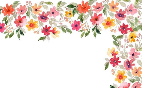 Watercolor Floral Wallpapers Top Free Watercolor Floral Backgrounds