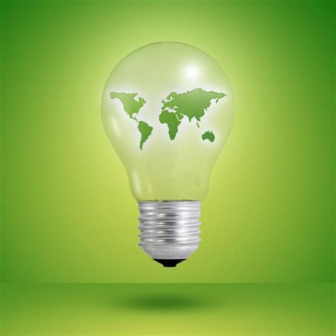 Green Led Light Bulb Photos