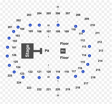 Verizon Seating Chart With Seat Numbers