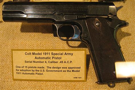 Colt Pistols And Revolvers For Firearms Collectors Model Of 1911 Us